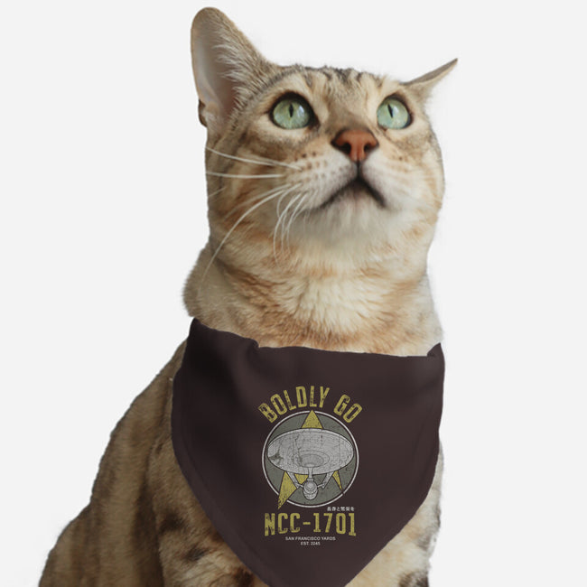 Vintage Explorers-cat adjustable pet collar-retrodivision
