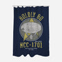 Vintage Explorers-none polyester shower curtain-retrodivision