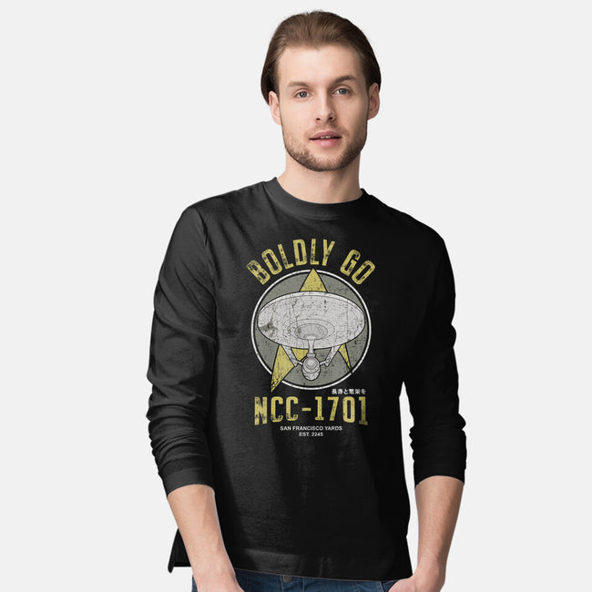 Vintage Explorers-mens long sleeved tee-retrodivision
