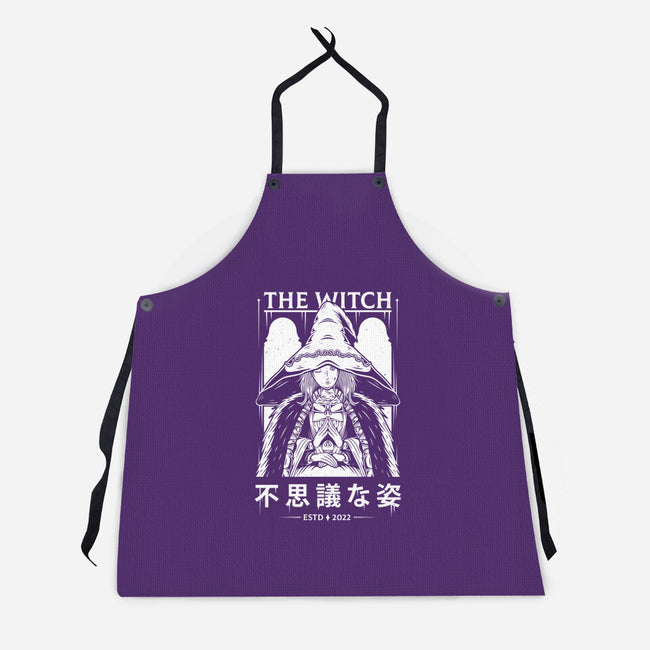 The Witch-unisex kitchen apron-Alundrart