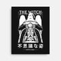 The Witch-none stretched canvas-Alundrart