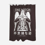 The Witch-none polyester shower curtain-Alundrart