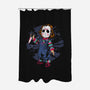 Retro Chucky-none polyester shower curtain-ElMattew