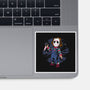 Retro Chucky-none glossy sticker-ElMattew