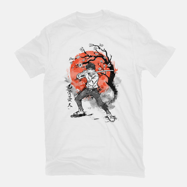 Okkotsu At Sakura Tree-mens premium tee-IKILO