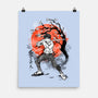 Okkotsu At Sakura Tree-none matte poster-IKILO