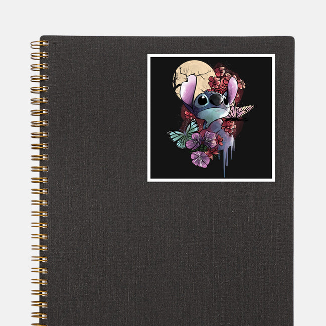 Moonlight Experiment-none glossy sticker-fanfabio