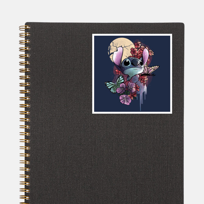 Moonlight Experiment-none glossy sticker-fanfabio