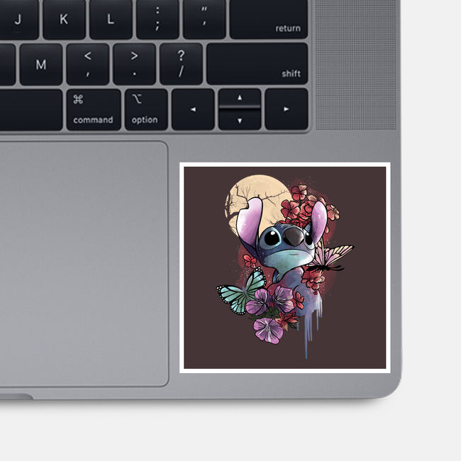 Moonlight Experiment-none glossy sticker-fanfabio