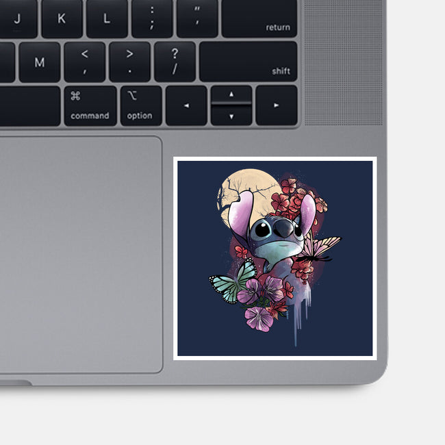 Moonlight Experiment-none glossy sticker-fanfabio