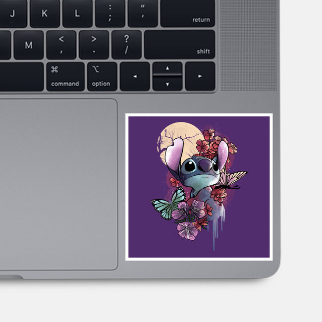 Moonlight Experiment-none glossy sticker-fanfabio