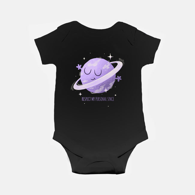 Respect My Personal Space-baby basic onesie-zawitees