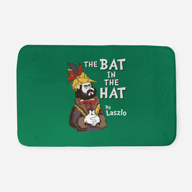 The Bat In The Hat-none memory foam bath mat-Nemons