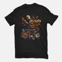 Is It Halloween Yet-womens basic tee-glitchygorilla