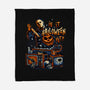 Is It Halloween Yet-none fleece blanket-glitchygorilla