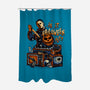 Is It Halloween Yet-none polyester shower curtain-glitchygorilla