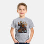Is It Halloween Yet-youth basic tee-glitchygorilla