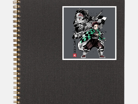 Slayer Tanjiro Sumi-E
