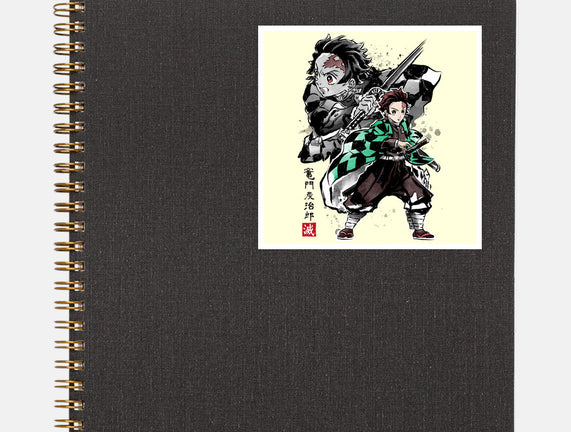 Slayer Tanjiro Sumi-E