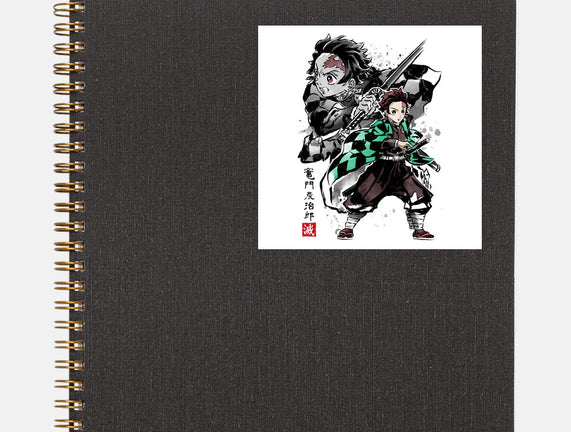 Slayer Tanjiro Sumi-E