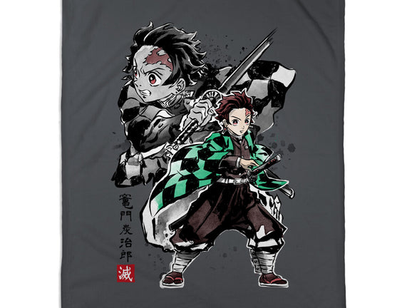 Slayer Tanjiro Sumi-E
