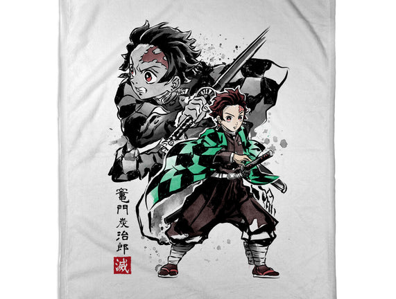 Slayer Tanjiro Sumi-E