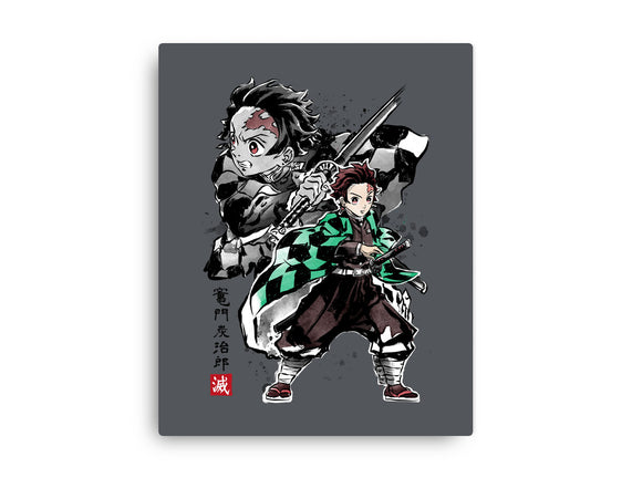 Slayer Tanjiro Sumi-E