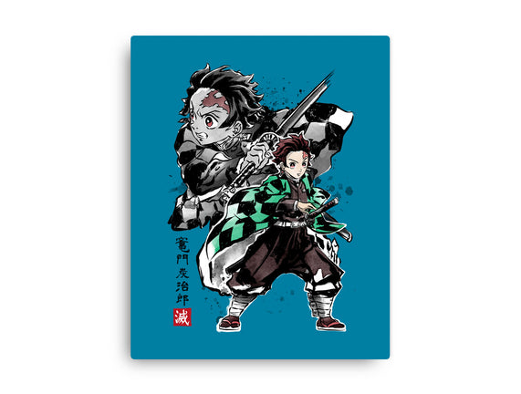 Slayer Tanjiro Sumi-E