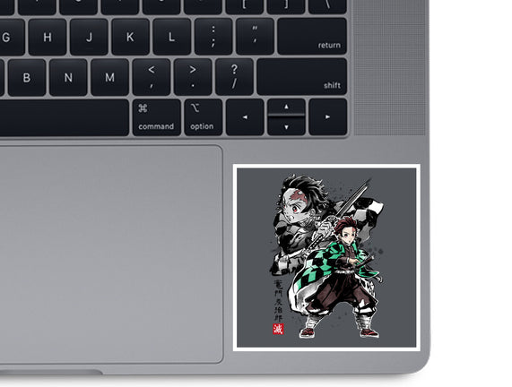 Slayer Tanjiro Sumi-E