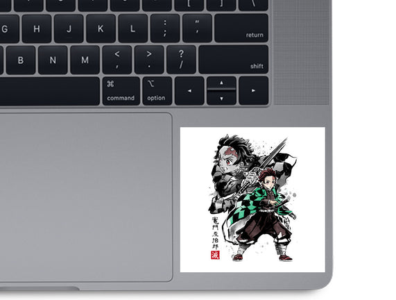 Slayer Tanjiro Sumi-E