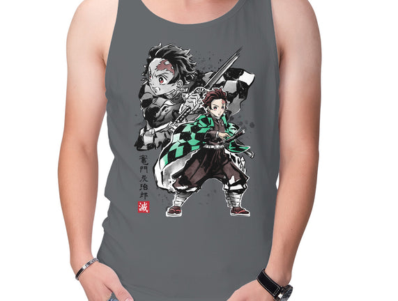Slayer Tanjiro Sumi-E