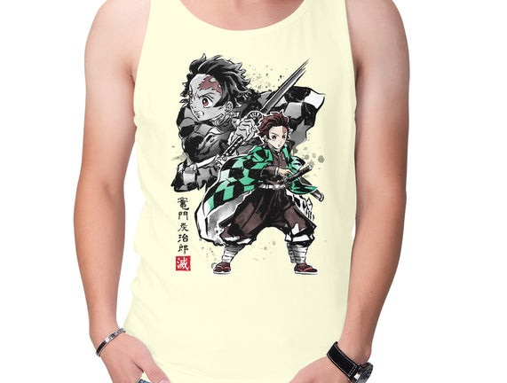 Slayer Tanjiro Sumi-E