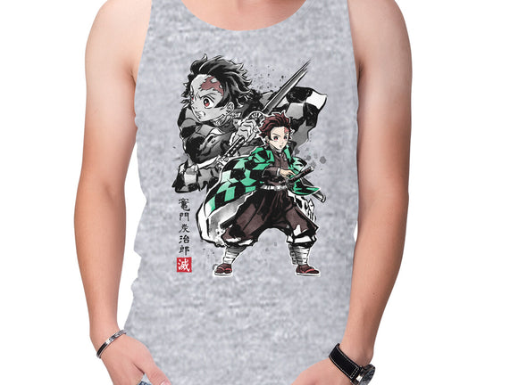 Slayer Tanjiro Sumi-E