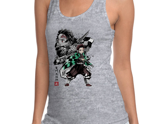 Slayer Tanjiro Sumi-E