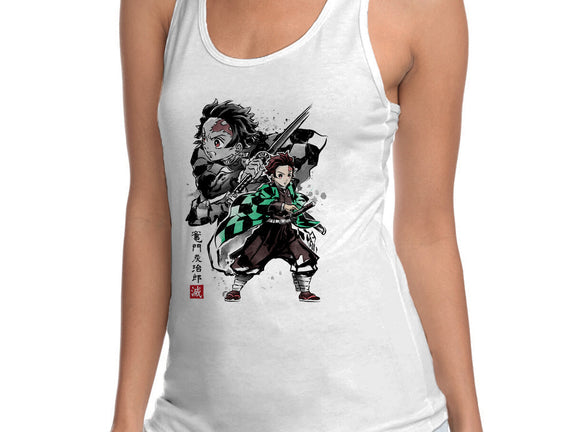 Slayer Tanjiro Sumi-E