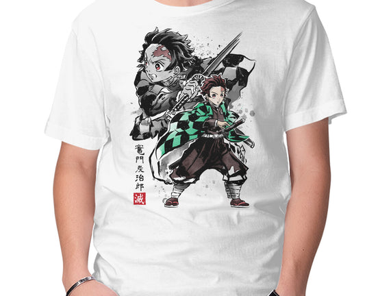 Slayer Tanjiro Sumi-E