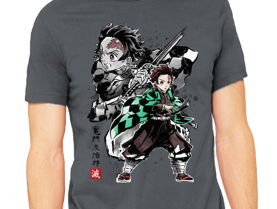 Slayer Tanjiro Sumi-E