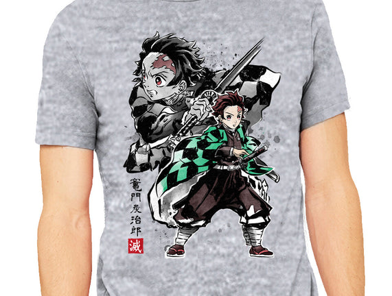 Slayer Tanjiro Sumi-E
