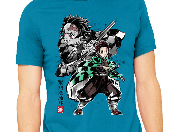 Slayer Tanjiro Sumi-E