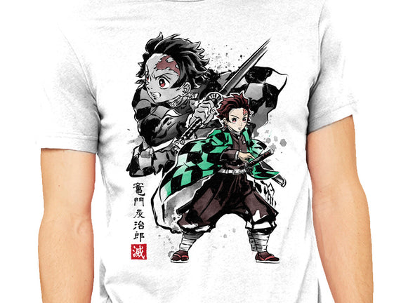 Slayer Tanjiro Sumi-E