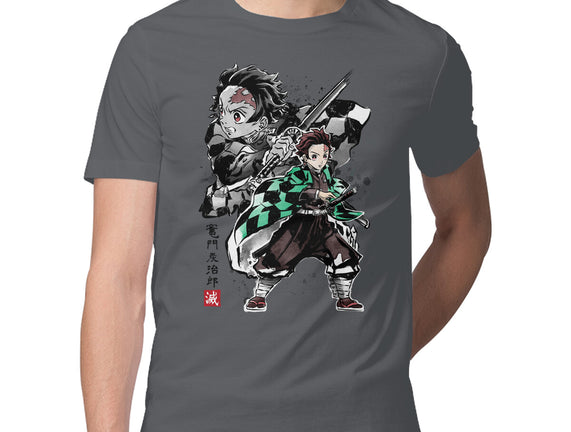 Slayer Tanjiro Sumi-E