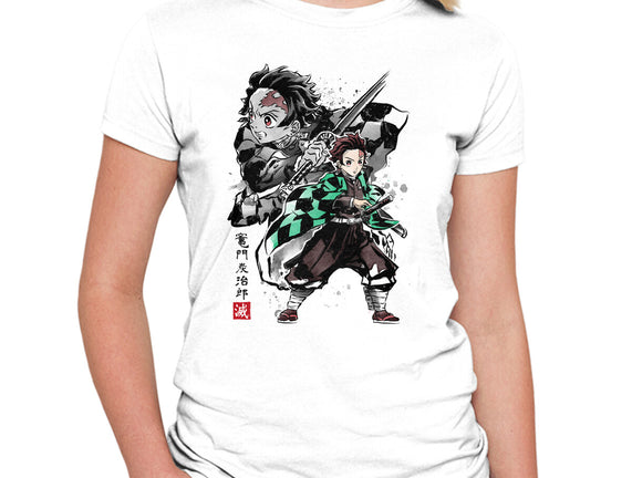Slayer Tanjiro Sumi-E
