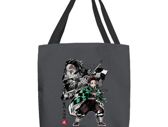 Slayer Tanjiro Sumi-E