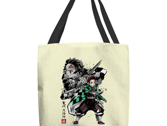 Slayer Tanjiro Sumi-E