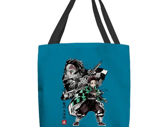 Slayer Tanjiro Sumi-E