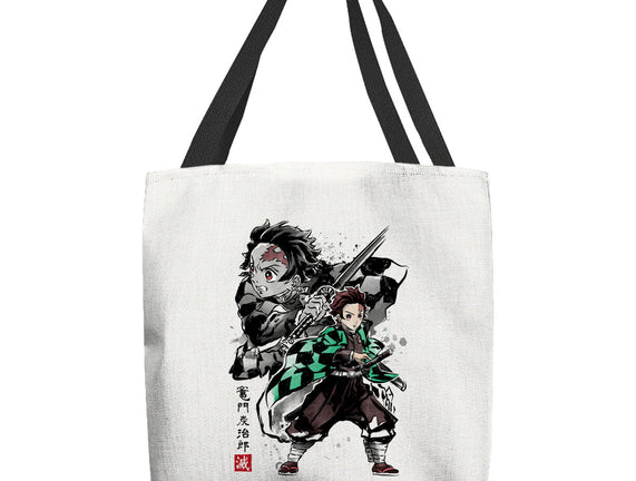 Slayer Tanjiro Sumi-E