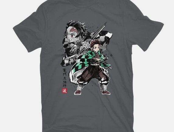 Slayer Tanjiro Sumi-E