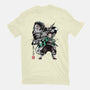 Slayer Tanjiro Sumi-E-mens basic tee-DrMonekers