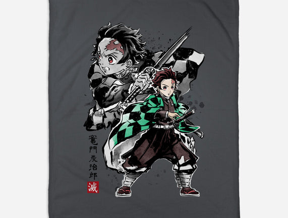 Slayer Tanjiro Sumi-E