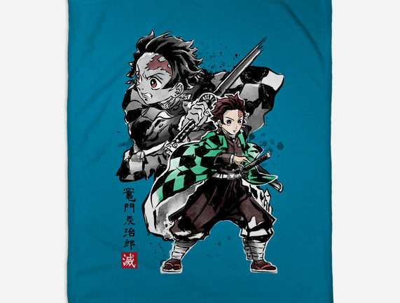 Slayer Tanjiro Sumi-E